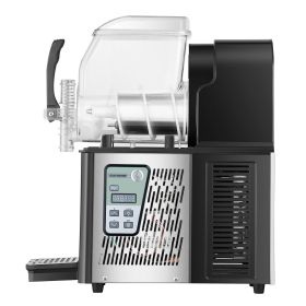 VEVOR Commercial Slushy Machine, 4L Single Tank Frozen Drink Machine, 16 Cups Stainless Steel Margarita Smoothie Frozen Drink Maker